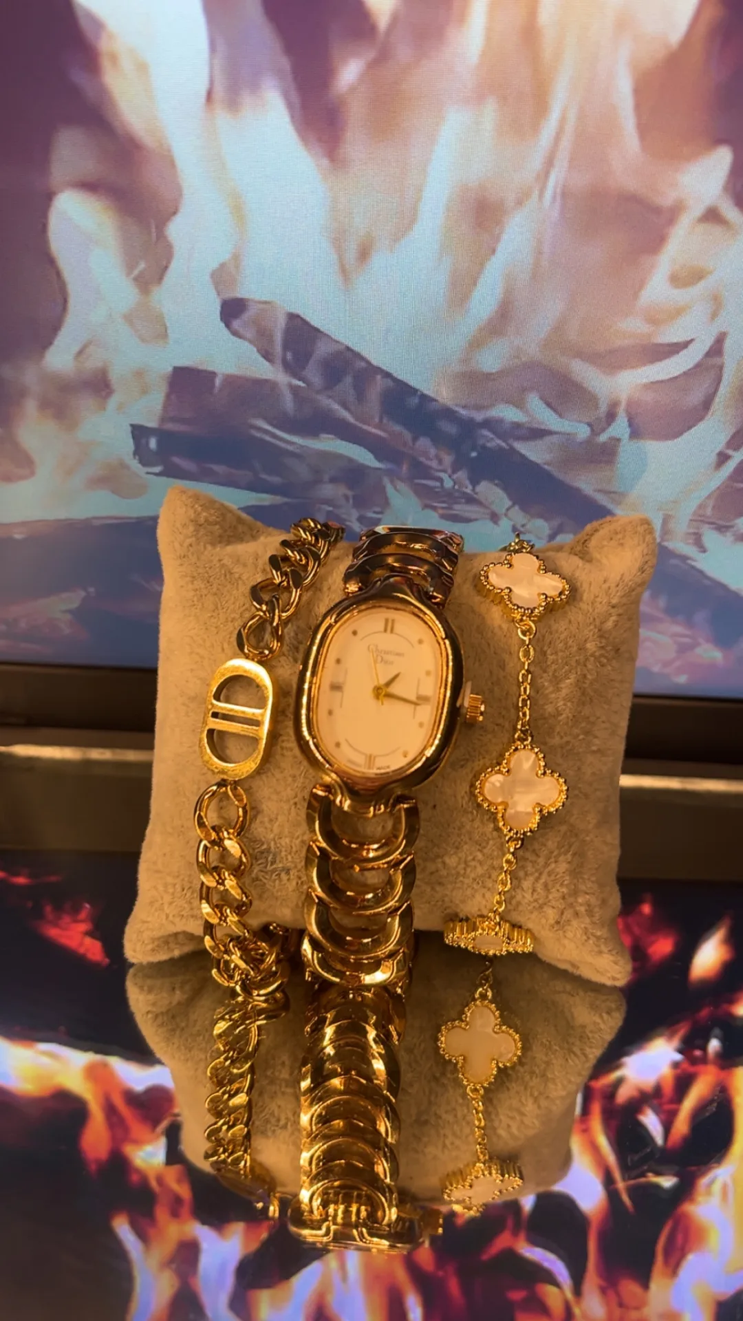 ensemble montre et bracelet 